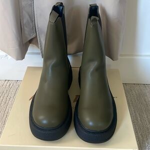 Dolls Kill Green Boots.